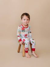 Load image into Gallery viewer, Bamboo Two Piece Set | Christmas Patchwork: 4T