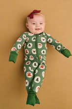 Load image into Gallery viewer, Holiday Heirloom Bamboo Sleeper: Newborn