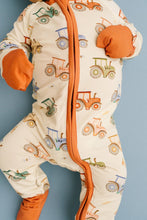 Load image into Gallery viewer, Tractor Ride Bamboo Sleeper: 12-18M