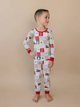Load image into Gallery viewer, Bamboo Two Piece Set | Christmas Patchwork: 5T