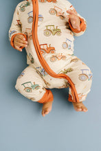 Load image into Gallery viewer, Tractor Ride Bamboo Sleeper: 3-6M