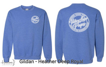 Load image into Gallery viewer, Victory Lane Pups White Neon Crewneck