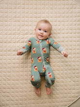 Load image into Gallery viewer, Bamboo Zip Romper | Merry Bear: 3-6M