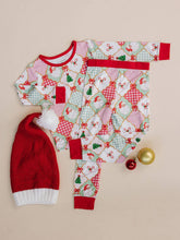 Load image into Gallery viewer, Bamboo Two Piece Set | Santa Patchwork: 5T