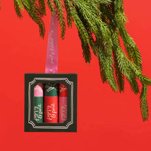 Load image into Gallery viewer, Limited Edition, Lip Balm Trio, Holiday, Ornament