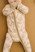 Load image into Gallery viewer, Neutral Bows Bamboo Sleeper: 6-12M