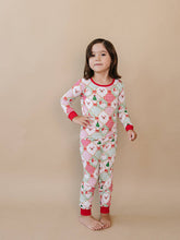 Load image into Gallery viewer, Bamboo Two Piece Set | Santa Patchwork: 2T