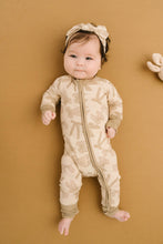 Load image into Gallery viewer, Neutral Bows Bamboo Sleeper: 0-3M