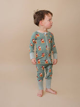 Load image into Gallery viewer, Bamboo Zip Romper | Merry Bear: 18-24M