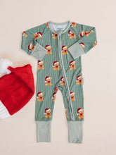 Load image into Gallery viewer, Bamboo Zip Romper | Merry Bear: 18-24M