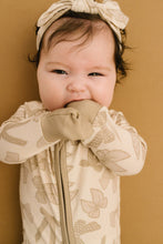 Load image into Gallery viewer, Neutral Bows Bamboo Sleeper: 2T