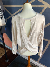 Load image into Gallery viewer, Cream Open Back Shirt