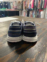 Load image into Gallery viewer, Navy Slip Ons